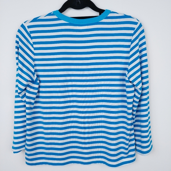 Joanie Striped Shark Top Size Small - Picture 6 of 14